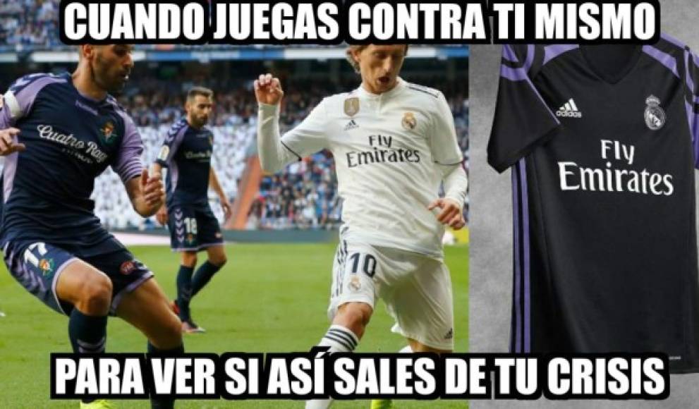 Los divertidos memes del triunfo sufrido del Real Madrid contra Valladolid en el debut de Solari en la Liga Española.