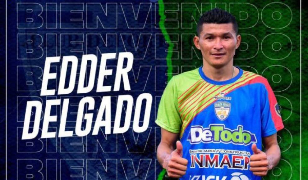 Edder Delgado: El experimentado mediocampista fue anunciado como nuevo refuerzo del Real de Minas de cara a la próxima campaña. Llega procedente del Honduras Progreso.