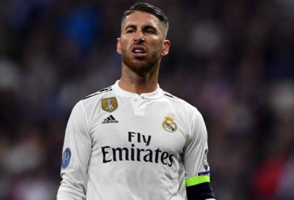 Sergio Ramos salió enfadado tras los silbidos del Santiago Bernabéu.