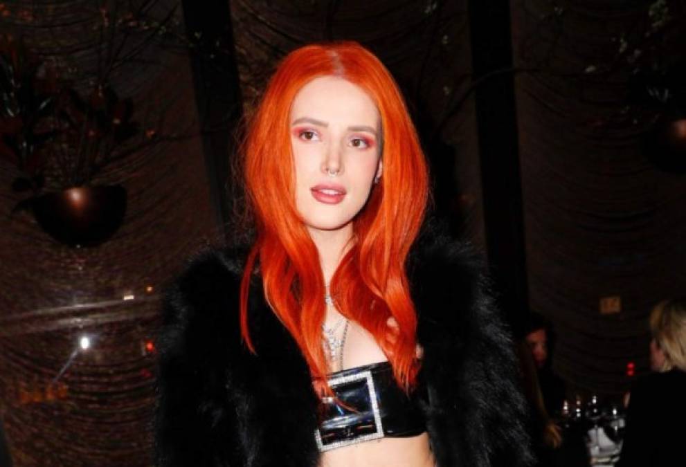 Bella Thorne<br/><br/>La última estrella en revelar ser pansexual fue Thorne, quien se dio cuenta que en realidad no era bisexual, como ella misma había creído, hasta que alguien le explicó detalladamente que es la pansexualidad.<br/><br/>'Soy pansexual y no lo sabía', dijo a Good Morning America la semana pasada.<br/>