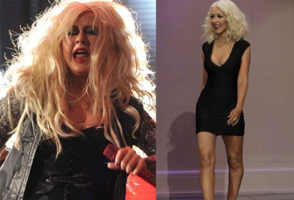 La cantante estadounidense Christina Aguilera lleva varios años luchando con el sobrepeso. Tras un tiempo retirada de las cámaras apareció con unos kilos demás en 2017. <br/>