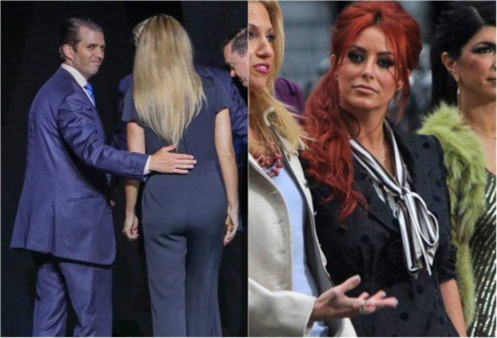 Sin embargo, nuevas revelaciones apuntan a una infidelidad de Trump Jr. con la cantante Aubrey O'Day, exconcursante del programa The Apprentice Celebrity, presentado por su padre Donald Trump, y en el que él mismo participaba como juez junto a su hermana Ivanka.