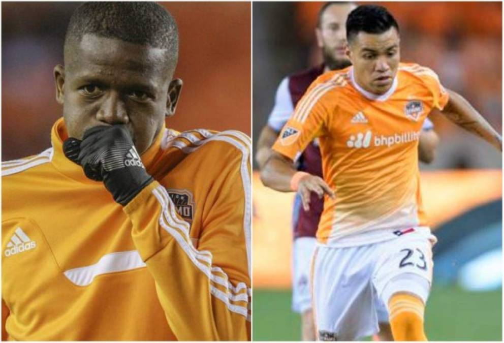 Los jugadores hondureños Boniek García y José Escalante han sido dado de baja por el Houston Dynamo de la MLS de Estados Unidos.