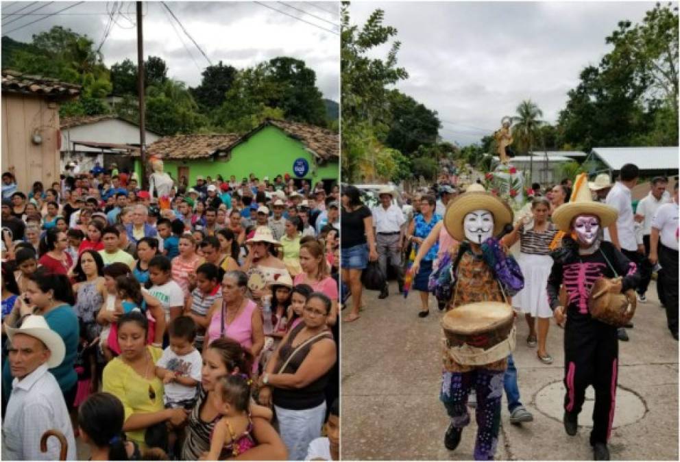 Los municipios de Santa Bárbara, Ilama, Gualala y Chinda se unen para celebrar el tradicional Guancasco.