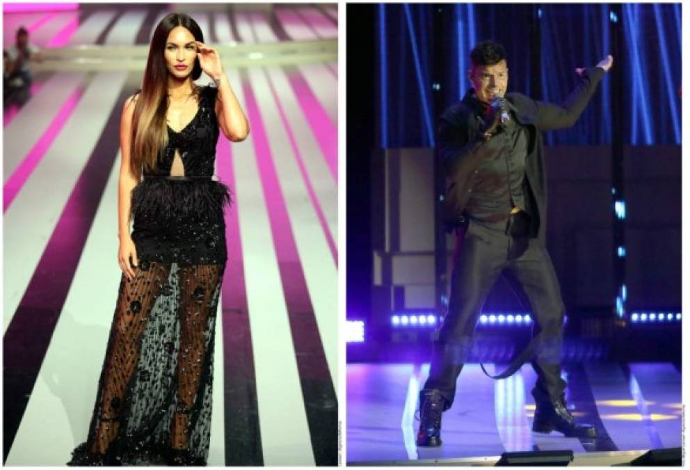 El baile sensual de Ricky Martin y la belleza de Megan Fox cautivaron anoche durante el desfile del Fashion Fest.<br/>