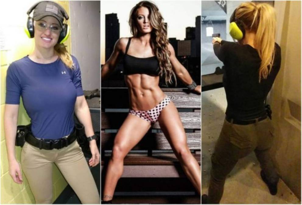 La joven policía se ha convertido en un todo un fenómeno viral por sus sexys fotos.