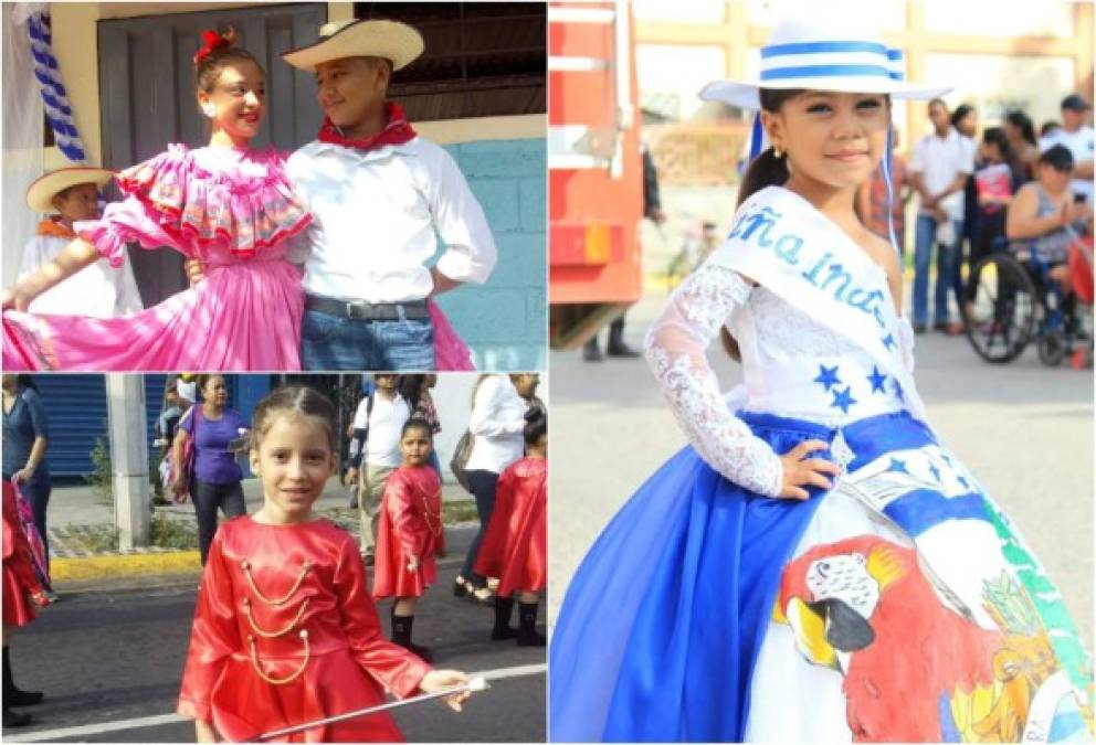 Honduras se llenó de fervor patrio este sábado con el desfile de las escuelas a nivel nacional. <br/><br/>Los lectores de Diario LA PRENSA compartieron imágenes de los más pequeños desfilando en honor al 198 aniversario de independencia del país.