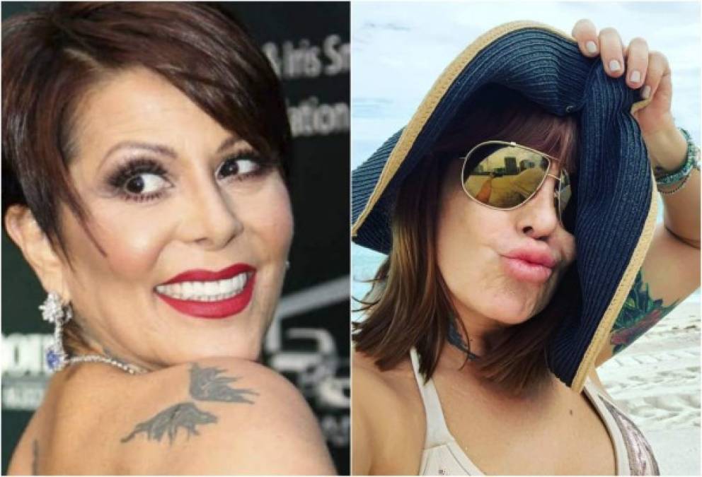 La rockera Alejandra Guzmán ha estado en el ojo del huracán los últimos días, después de que colgara en su cuenta de Instagram fotos en la que no es ni la sombra de lo que era tiempo atrás.
