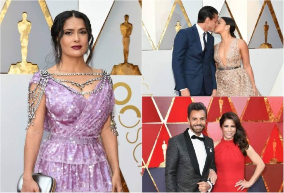 Las actrices hispanas que participan esta noche en la edición 90 de los Premios Oscar impactaron con su belleza al desfilar por la alfombra roja del Teatro Dolby de Los Ángeles, California.