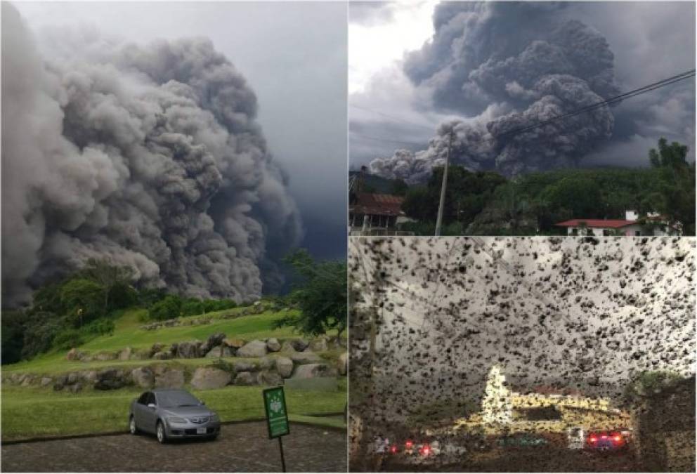 Guatemala registró hoy la erupción del volcán de Fuego más fuerte en los últimos años, informaron medios locales.