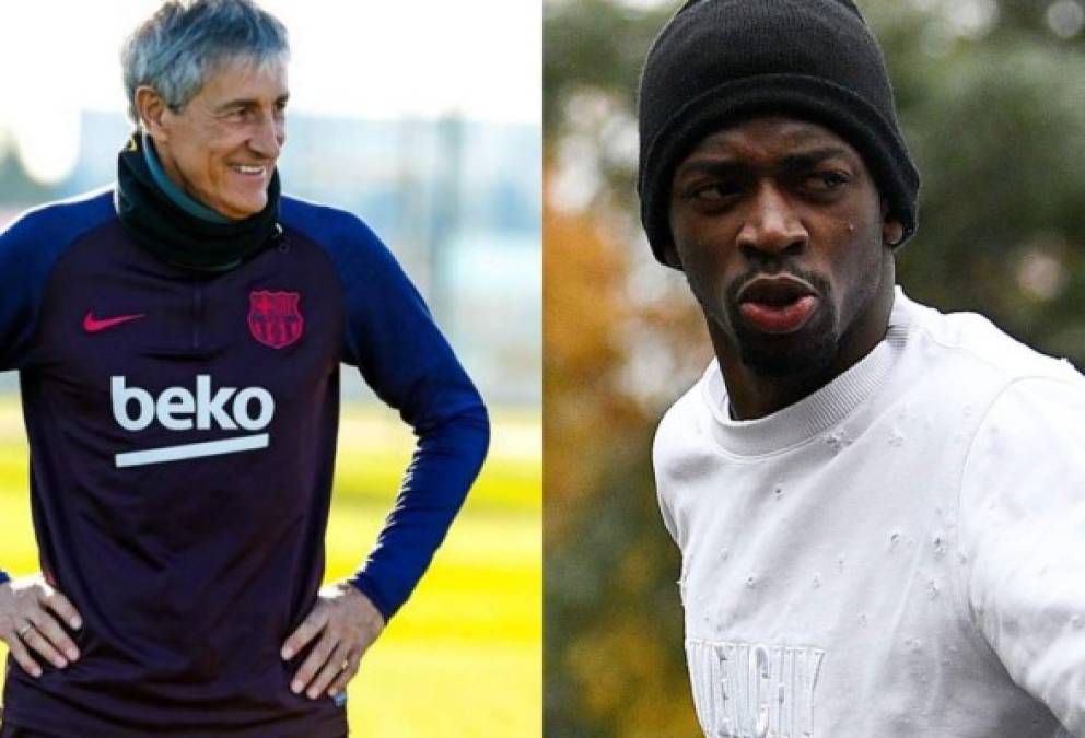 El extremo internacional francés Ousmane Dembélé, operado del muslo derecho, estará de baja unos '6 meses' por lo que el Barcelona ha decidido fichar a un delantero para suplir la baja del atacante.