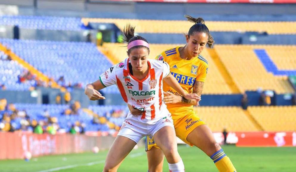 Teja jugaba en el<b> Necaxa Femenino de México</b> y hace poco dejó el equipo pese a ser la primera extranjera en jugar en el club.
