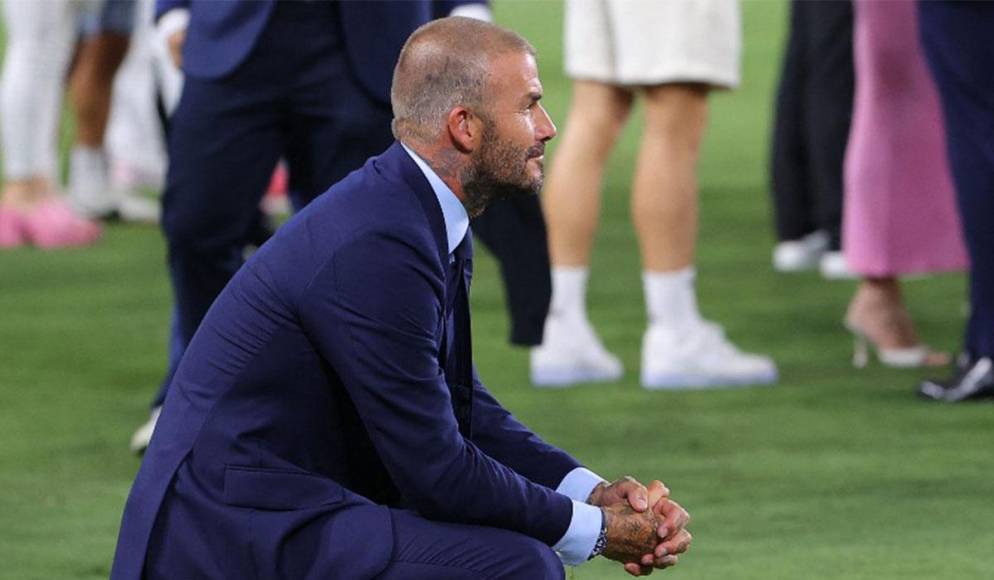 La emoción de David Beckham tras el título de la Leagues Cup 2023.
