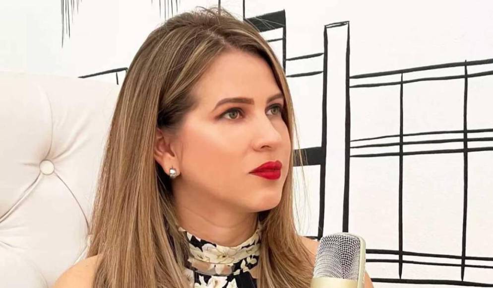 Georgina Hernández: La periodista hondureña hizo su debut en la cadena ESPN para la Copa Oro 2023.