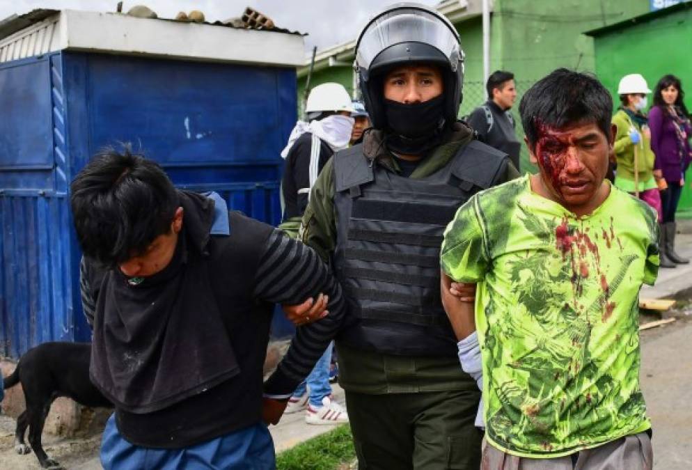 La Policía Boliviana aseguró que retomará el control de las calles de las ciudades y regiones más afectadas por la violencia, tras anunciarse la renuncia de su comandante general.