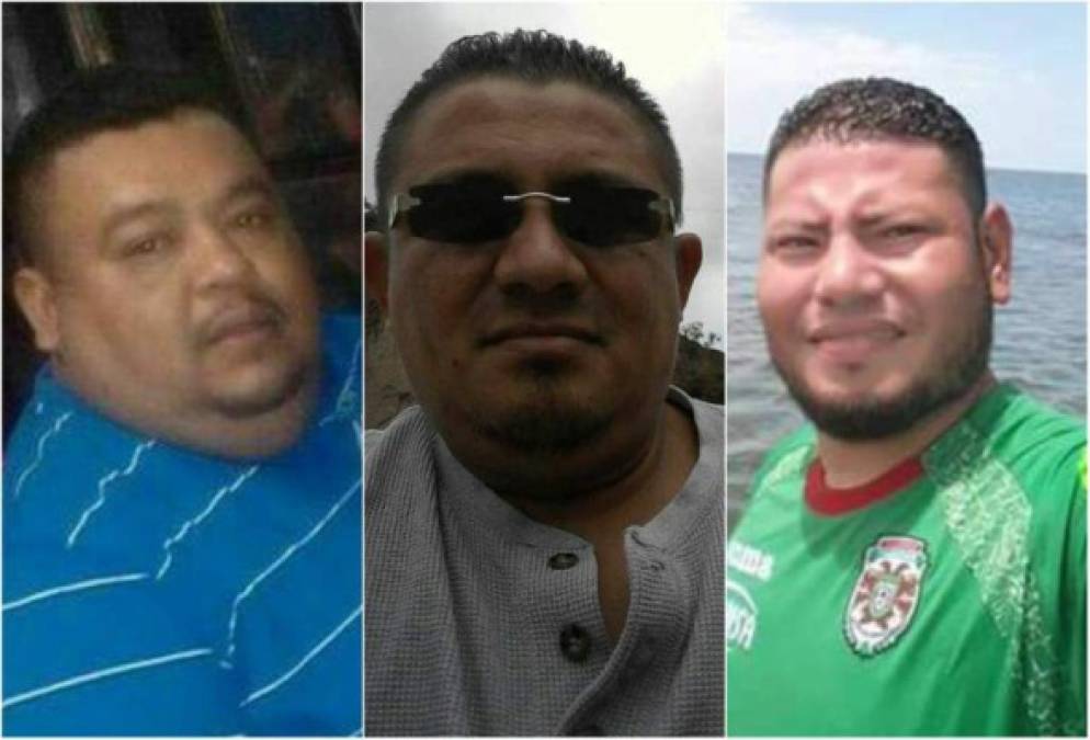 Tres conductores de la Ruta 7 son las víctimas del tiroteo ocurrido anoche en la colonia Las Palmas de San Pedro Sula. Los hombres fueron identificados como Francis Orlando Leiva, Fausto Amilcar Jiménez y Ronald Ponce. Según los informes Jiménez era propietario del bus en el que andaban.