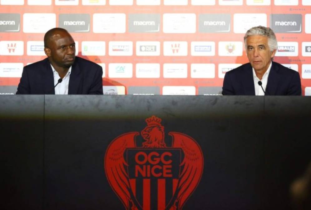 El entrenador francés Patrick Vieira fue anunciado como nuevo técnico del Niza, primer club que entrena en Europa tras su aventura americana con el New York City. Foto Twitter