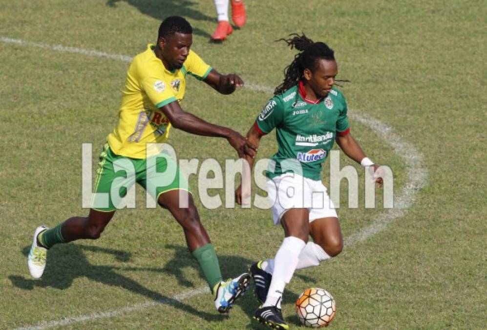 Luis Ramos debutó este campenato con Marathón la tarde del sábado en la victoria de 2-0 sobre Social Sol.