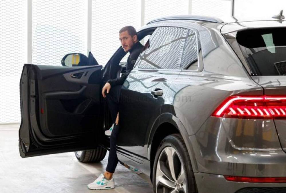 Eden Hazard: El belga prefirió un Q8 50 TDI quattro tiptronic valorado en 86.500 euros.