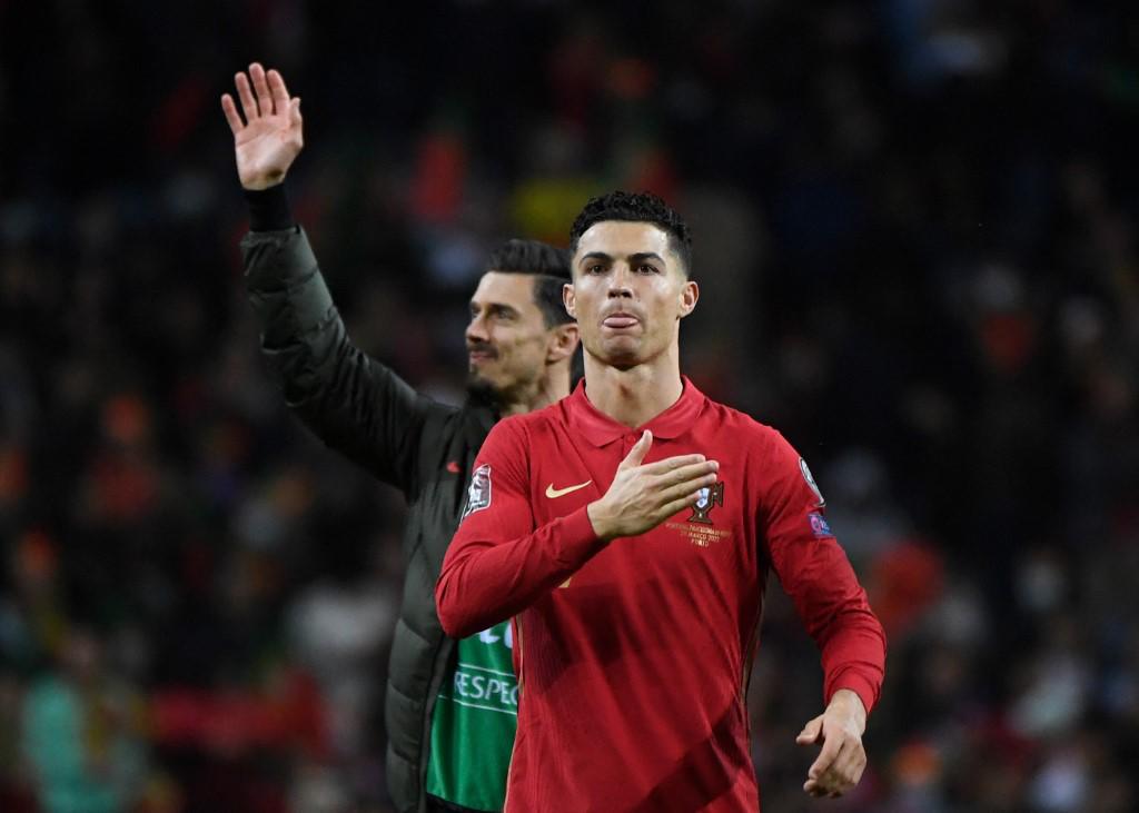 Cristiano Ronaldo jugará en Qatar su quinta Copa del Mundo. Foto AFP.