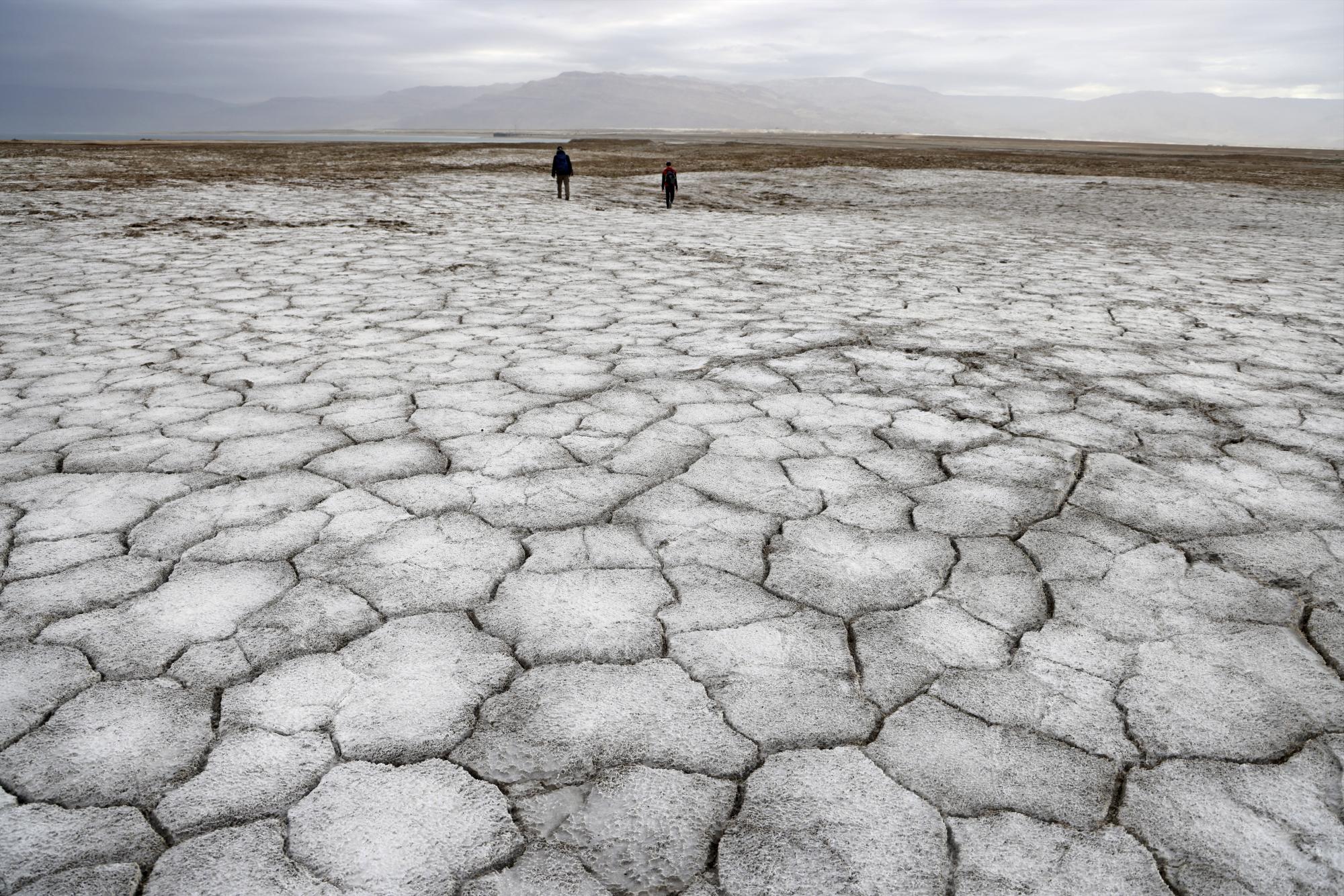 El mar Muerto es el punto más bajo del planeta.