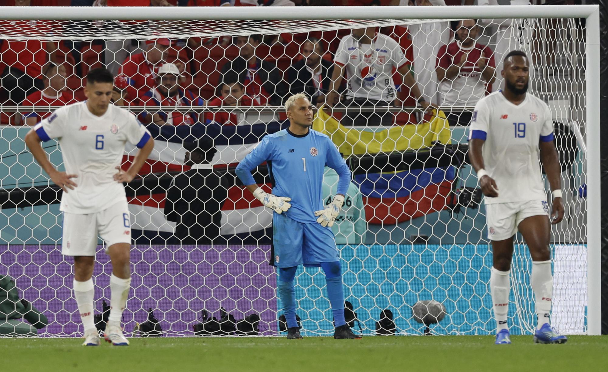 Costa Rica sufrió la mayor goleada de su historia en Copas del Mundo.