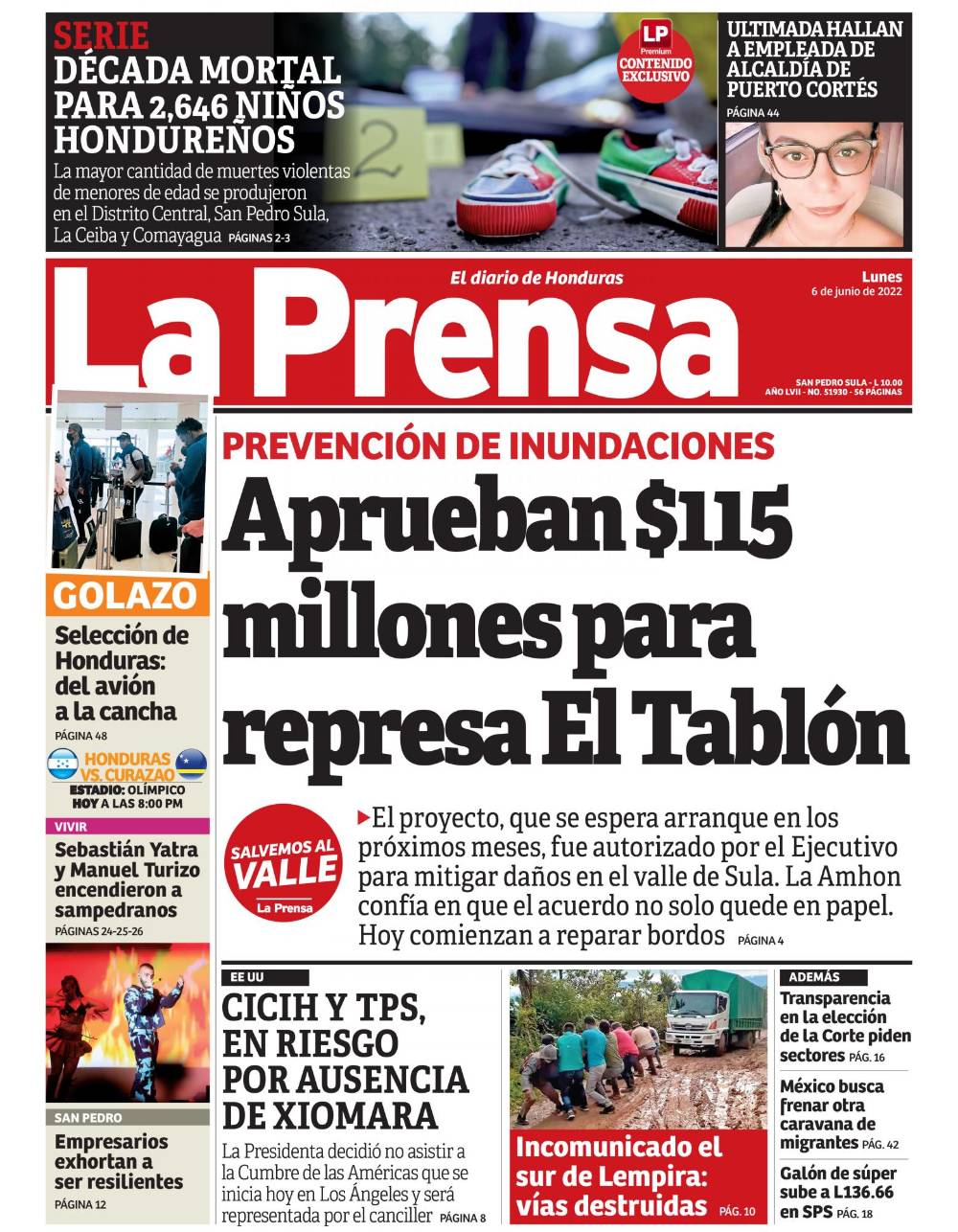 Aprueban $115 millones para represa El Tablón