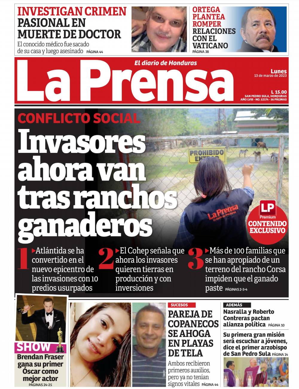 Invasores ahora van tras ranchos ganaderos