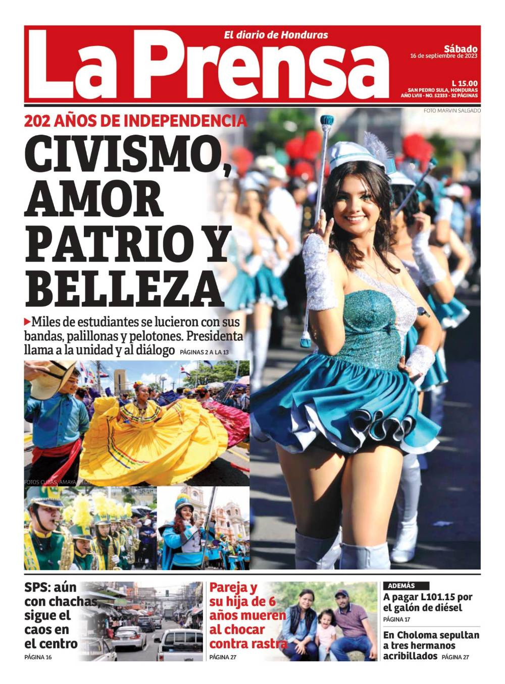 Civismo, amor patrio y belleza