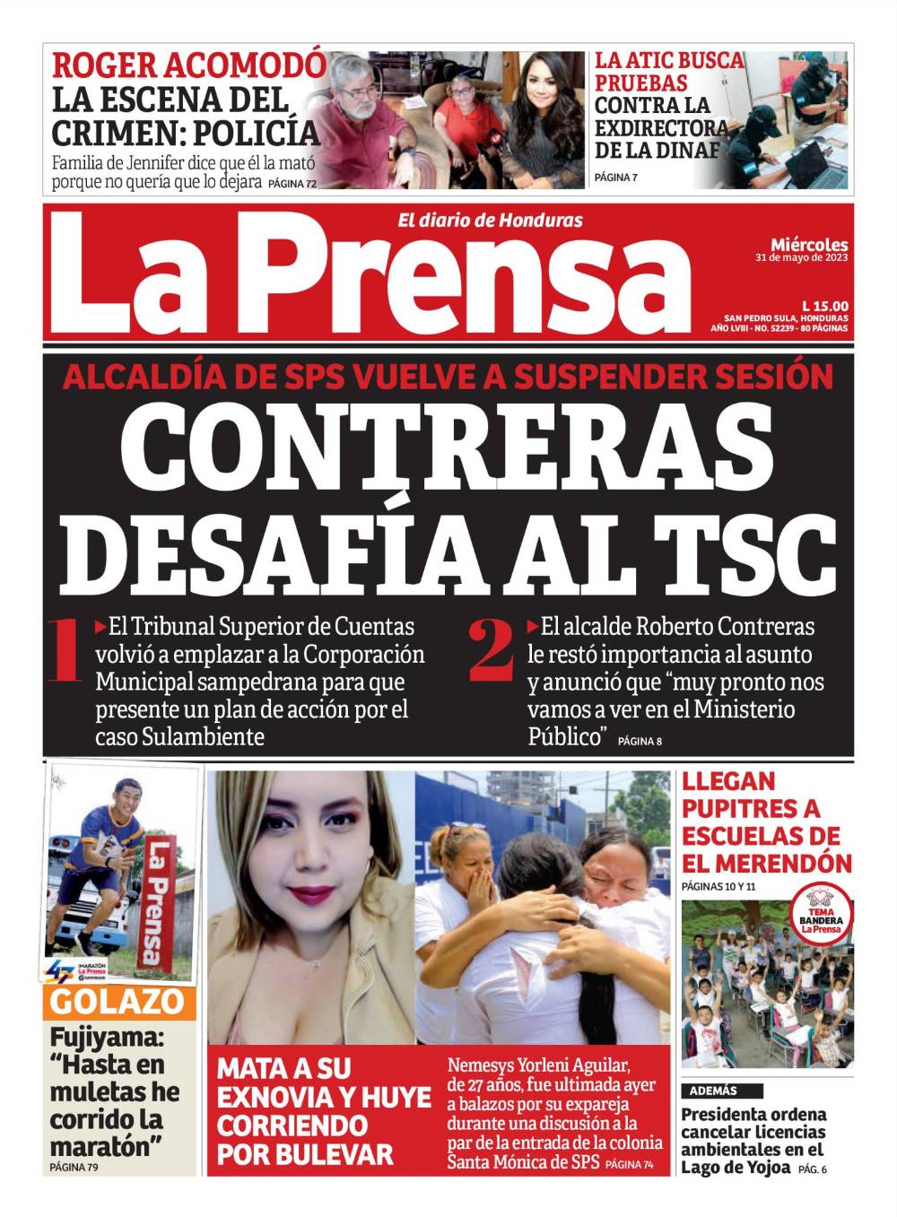 Contreras desafía al TSC