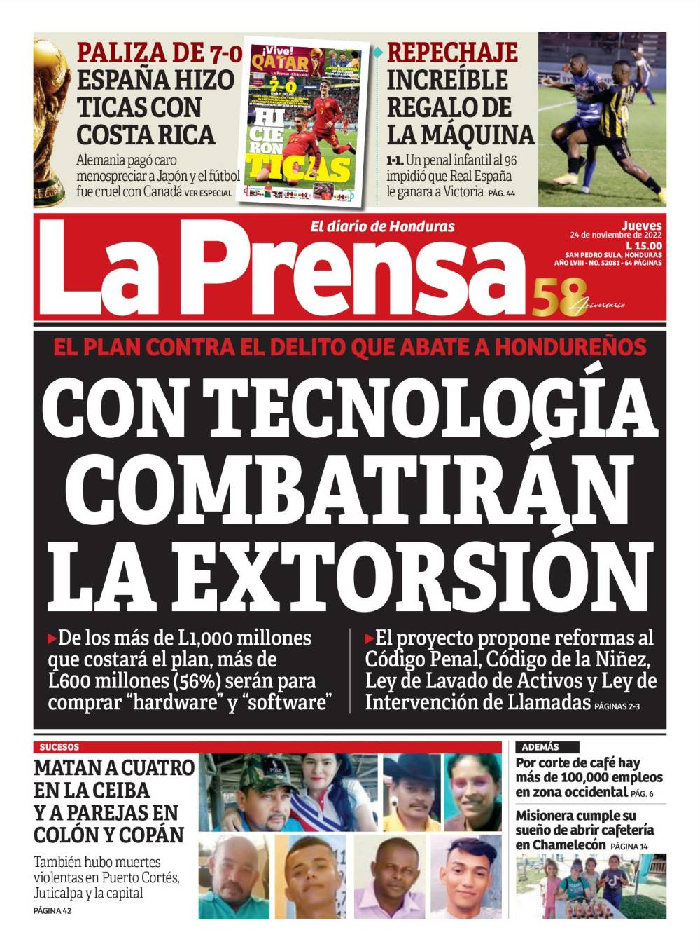 Con tecnología combatirán la extorsión