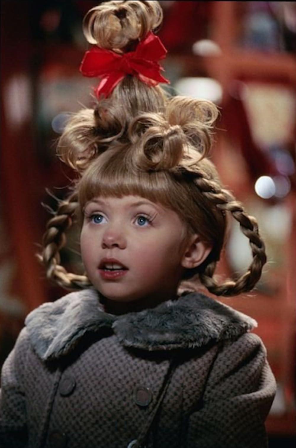 25 años después actriz recrea a Cindy Lou Who de El Grinch