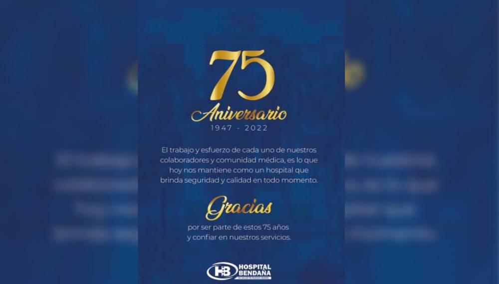 Especial Hospital Bendaña - 75 Aniversario