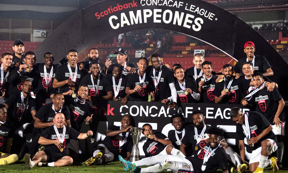 Olimpia se consagró campeón de la Liga Concacaf tras vencer al Alajuelense.