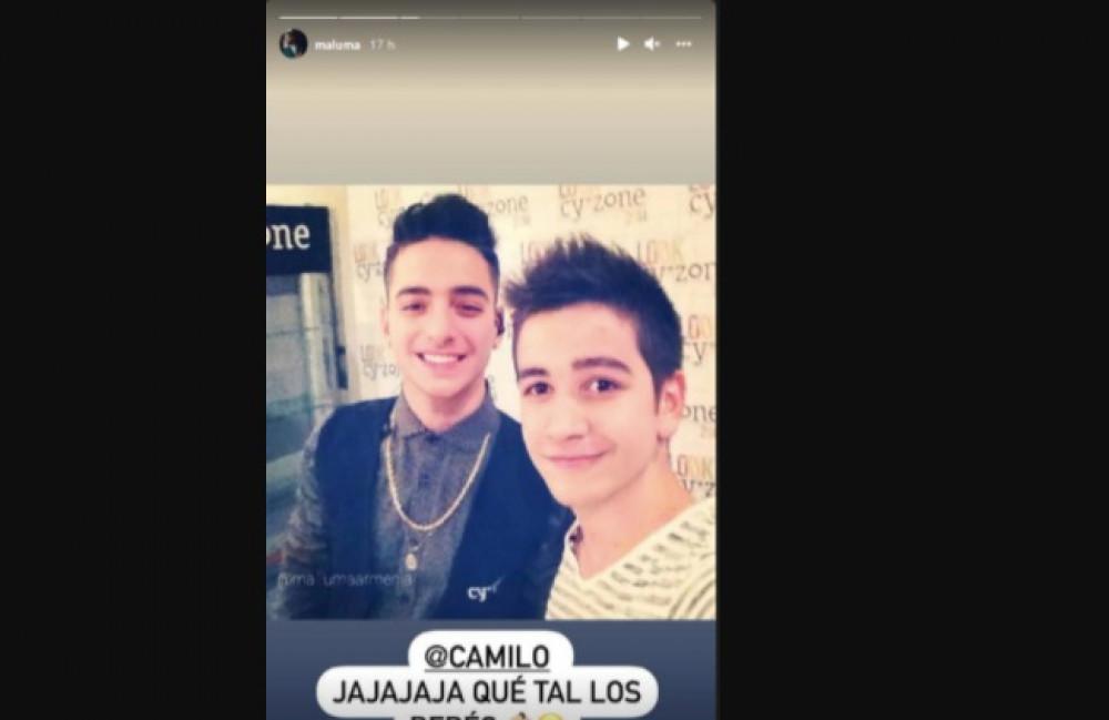 Maluma y Camilo en los inicios de sus carreras.