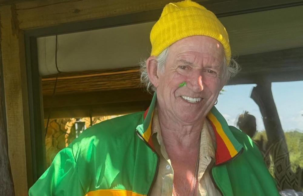 Keith Richards llega a los 80 años en un safari en Sudáfrica