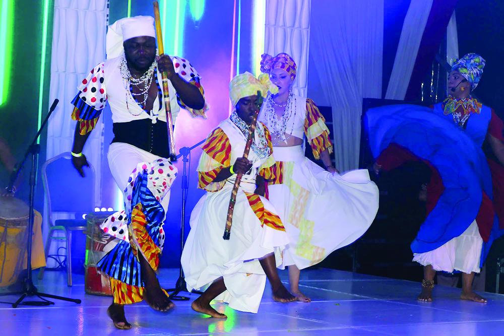 El Ballet Nacional Folklórico Garífuna de Honduras tuvo unadestaca participación.