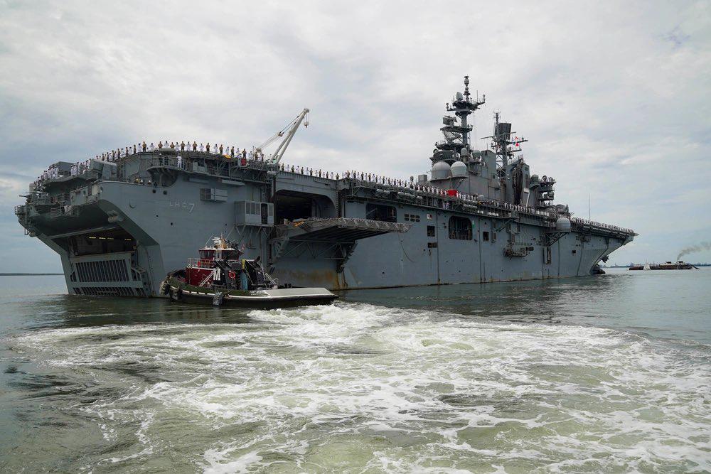 EEUU exhibe su despliegue militar en el Caribe contra el narcotráfico