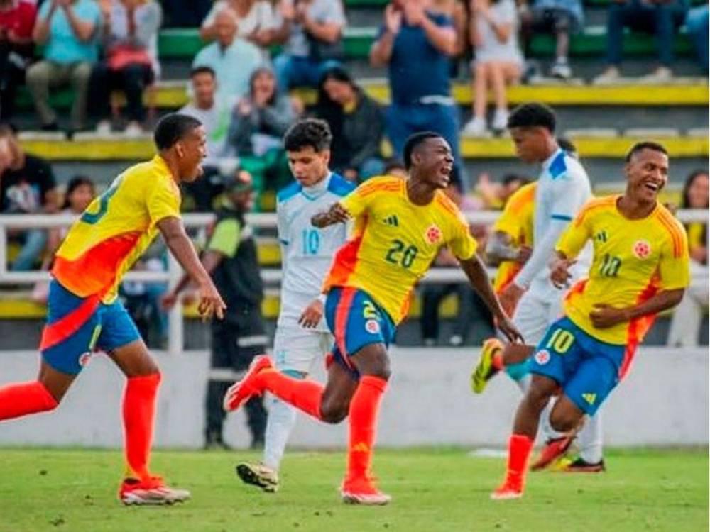 Sub-20 de Honduras sufre derrota ante Colombia previo al debut en el Premundial