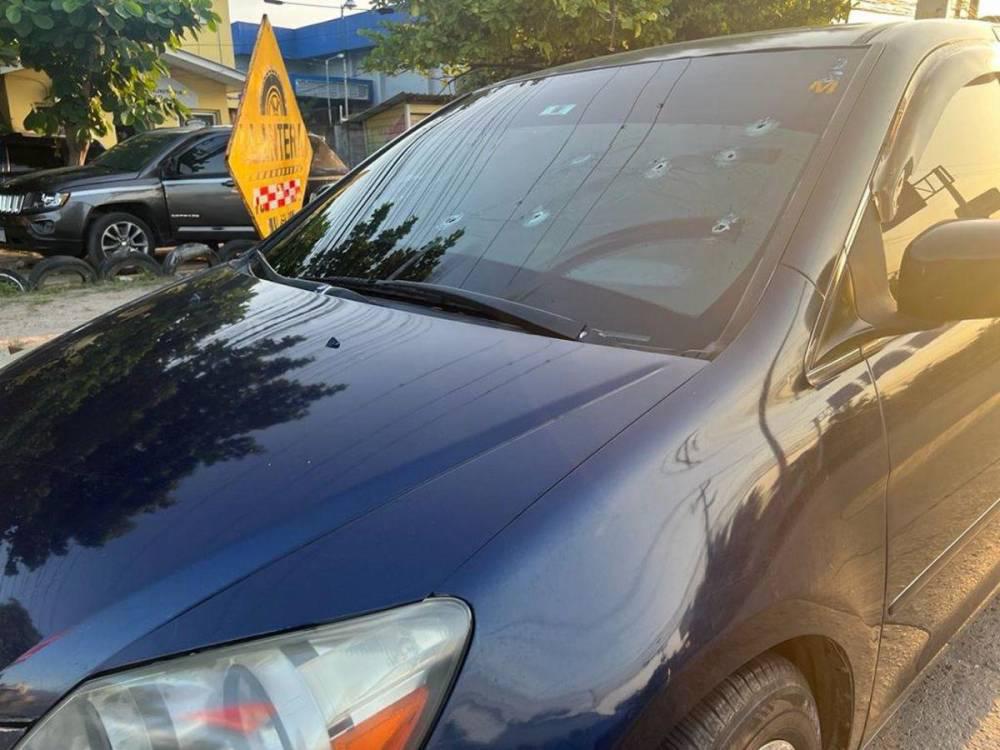 Tirotean a conductor de turismo en bulevar de San Pedro Sula
