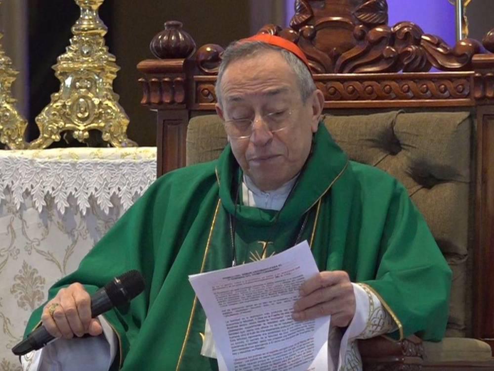 Cardenal: Hay que desterrar la muerte y luchar por “una mejor Honduras”