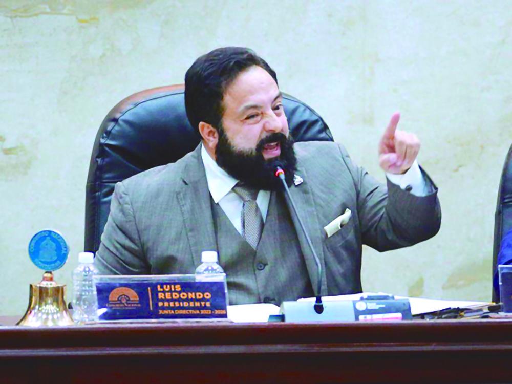 Luis Redondo ataca a sociedad civil y la libertad de expresión