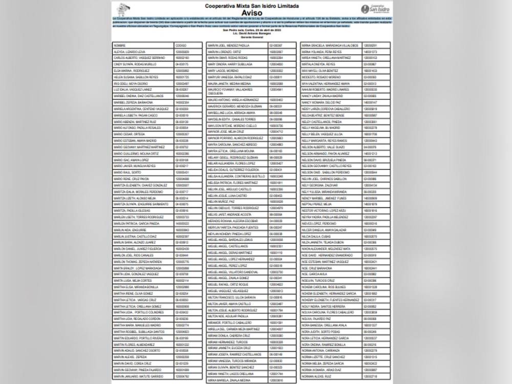 Edición Especial Cooperativa Mixta San Isidro Limitada