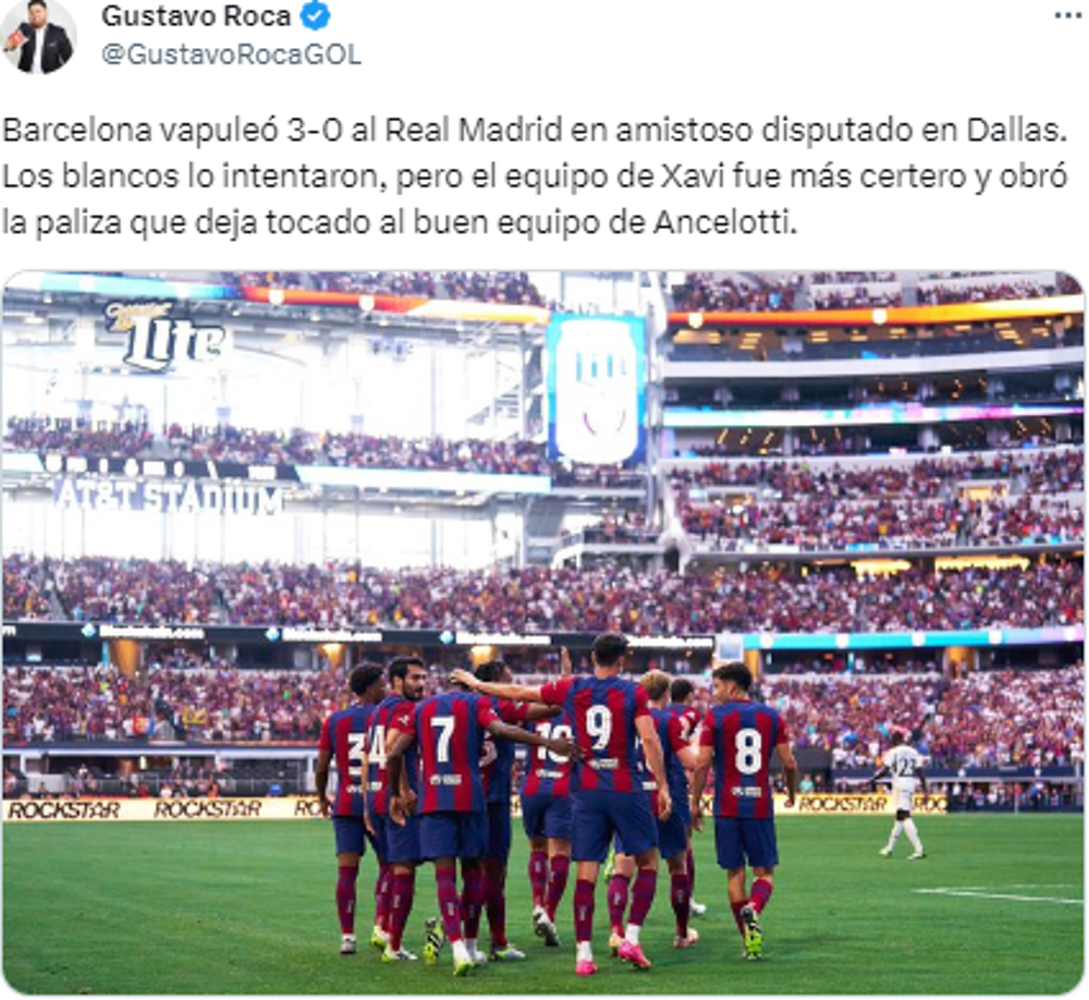 ¿Hijos? Esto dicen del Real Madrid tras goleada del Barcelona