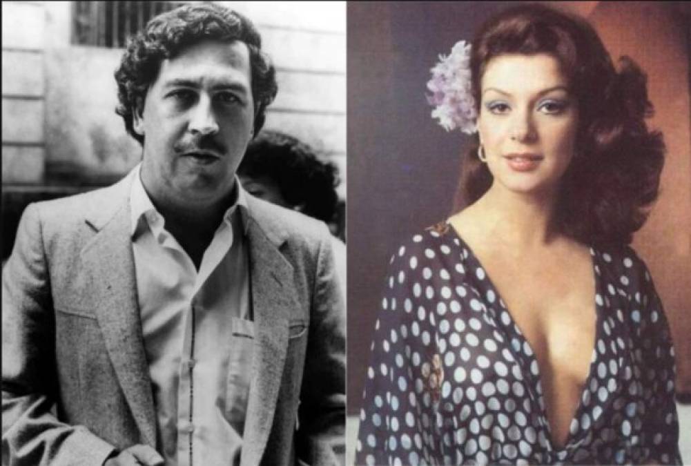 Uno de los escándalos más sonados de Escobar, fue cuando lo involucraron con la famosa presentadora, Virginia Vallejo, quién ese entonces era la más bella del país cafetalero. Su relación duró unos cinco años.