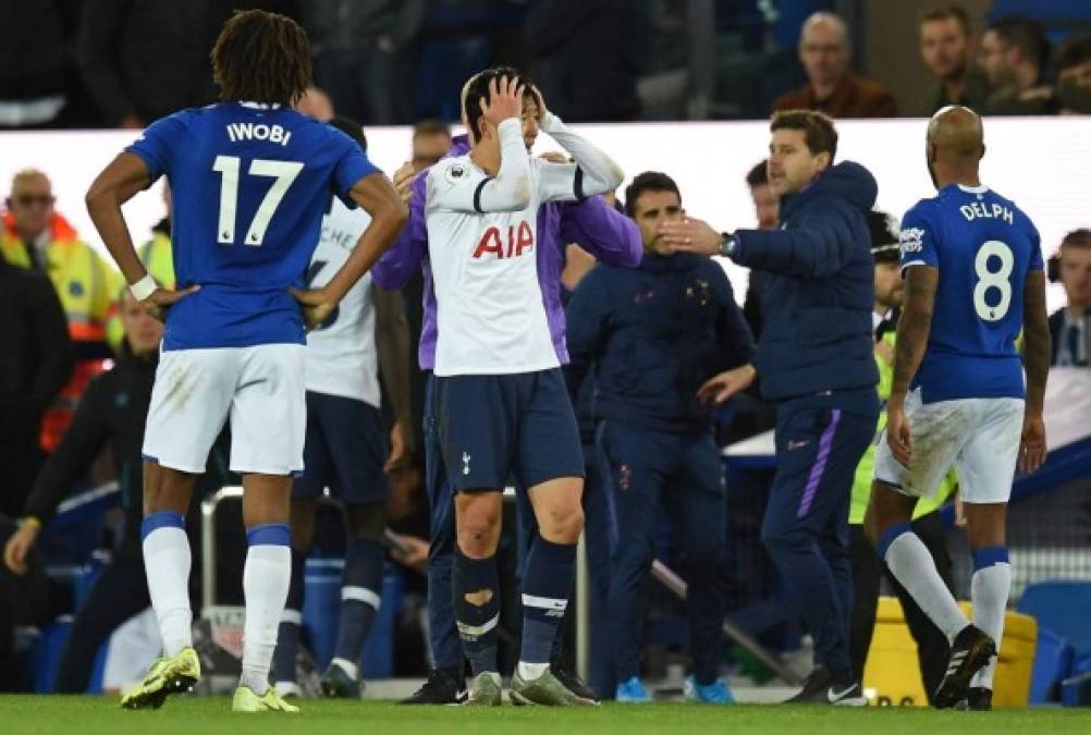 Heung-Min Son se vio muy afectado por la acción.