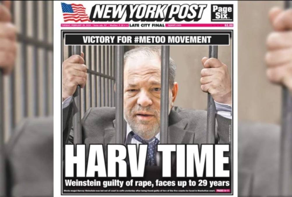 Harvey Weinstein: de magnate del cine a criminal sexual