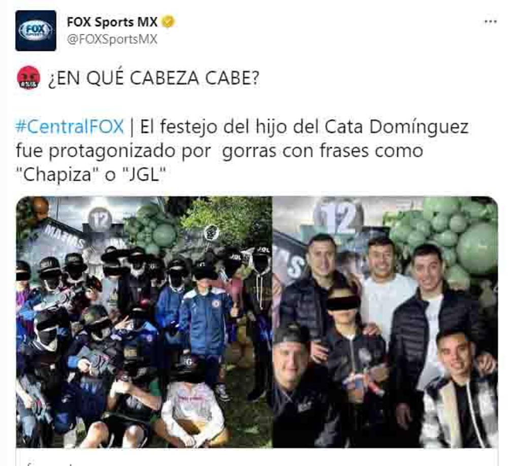 ¿En qué cabeza cabe?, señaló Fox Sports. 