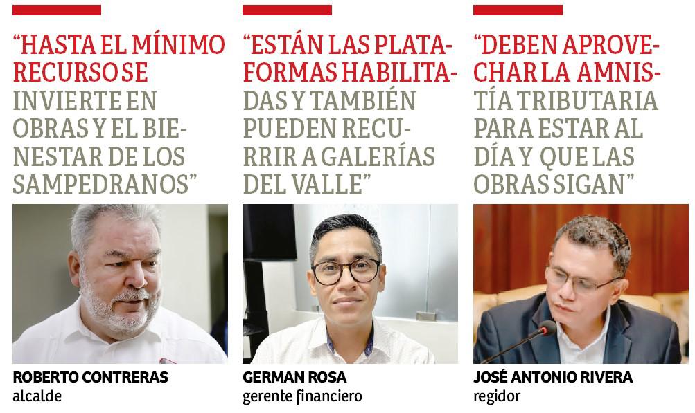 Sampedranos ya pueden aprovechar la amnistía