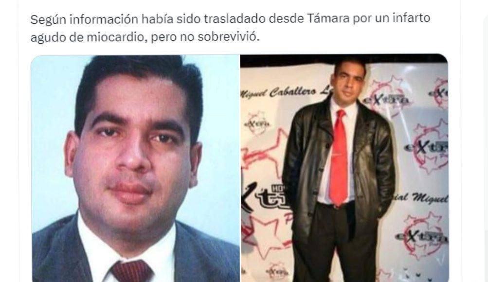 Tristeza en las redes sociales tras el fallecimiento de Walter Urbina.